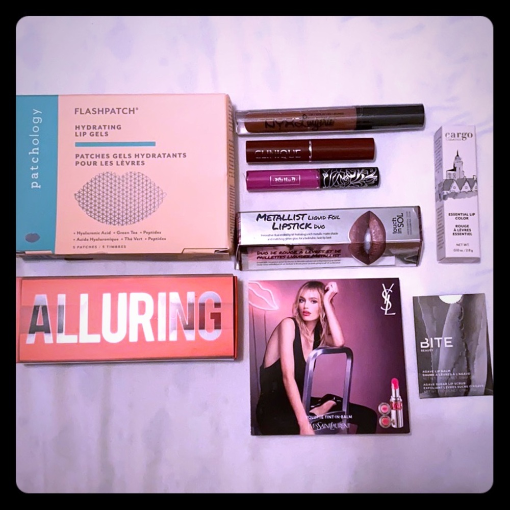 Total Lip Makeover! Lipsticks, Balms, and Patches!